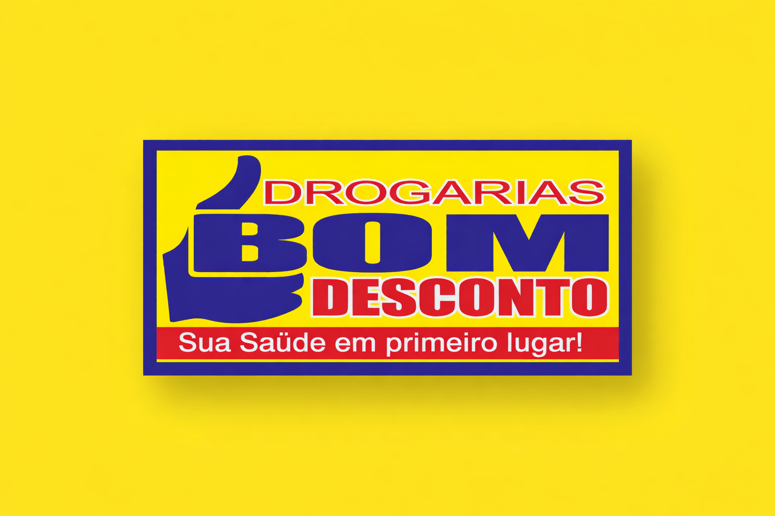 Logo Drogarias Bom Desconto